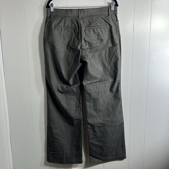 Lee Regular Fit Trouser mid Rise Flex Motion Dark Gray Womens Size 10 Short - Picture 2 of 7